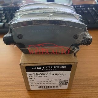 chery jetour x80 brake pad F01-3502080 & F01-3501080