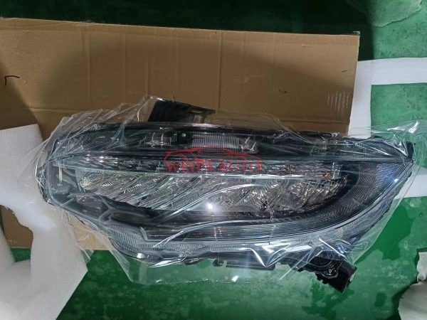 Headlamp Assembly Left Driver Side for 2016-2019 Honda Civic (33150-TBA-A01)